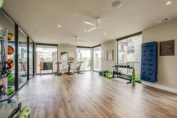 Two state-of-the-art fitness facilities with virtual trainers